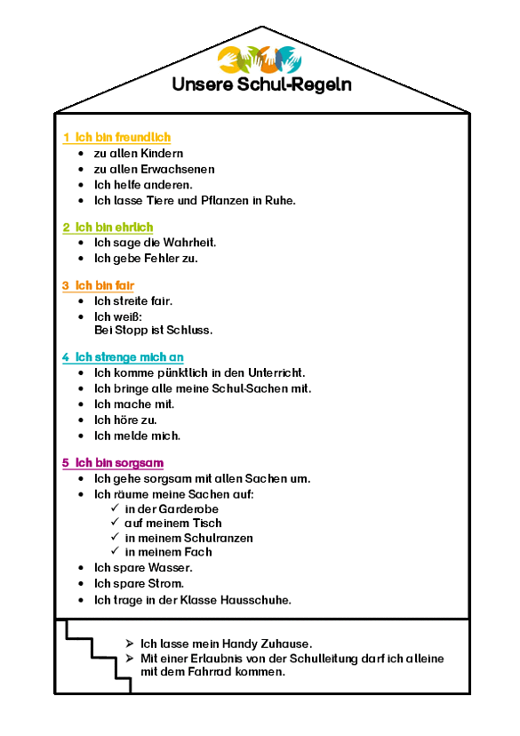 Schulregeln Juni 2016